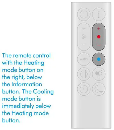 dyson HP07 Purifier Hot+Cool - Heating and Cooling modes
