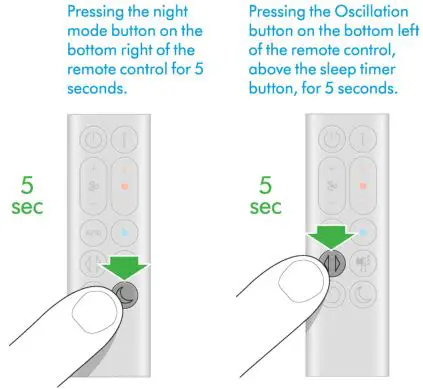 dyson HP07 Purifier Hot+Cool - Resetting your HEPA and carbon filter life