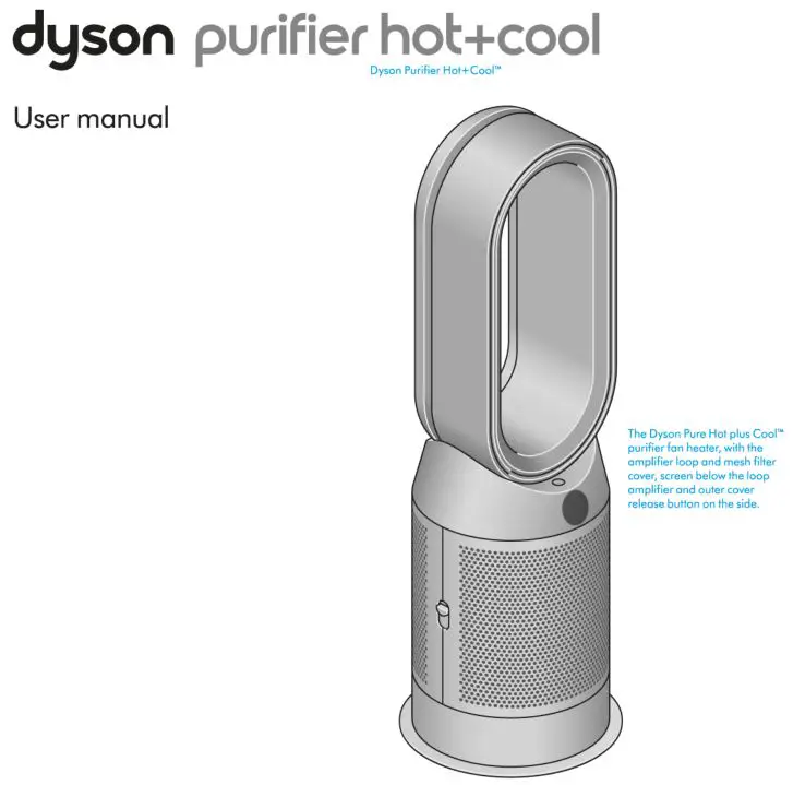 dyson HP07 Purifier Hot+Cool User Manual