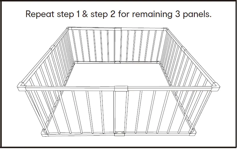 anko L100 Large Wooden Playpen 04