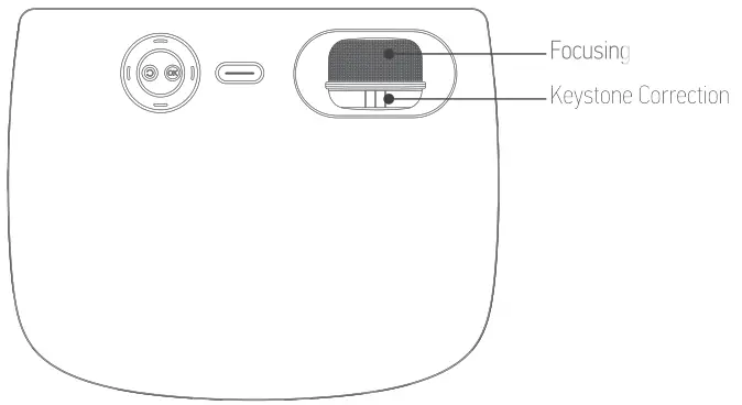KICKASS KAODCPPROV4 Portable Cinema Projector - FOCUS
