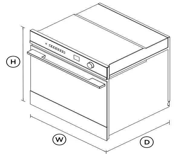 FISHER PAYKEL OB24SD16PLX1 Self-Cleaning Oven - fig1
