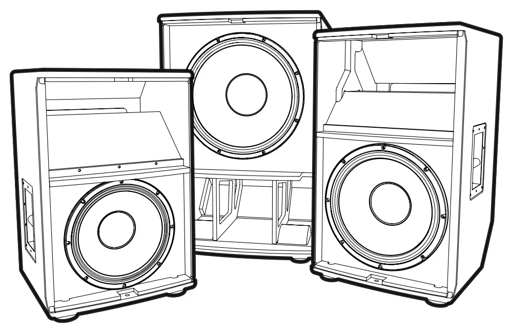 Yorkville ES12P Powered Subwoofers