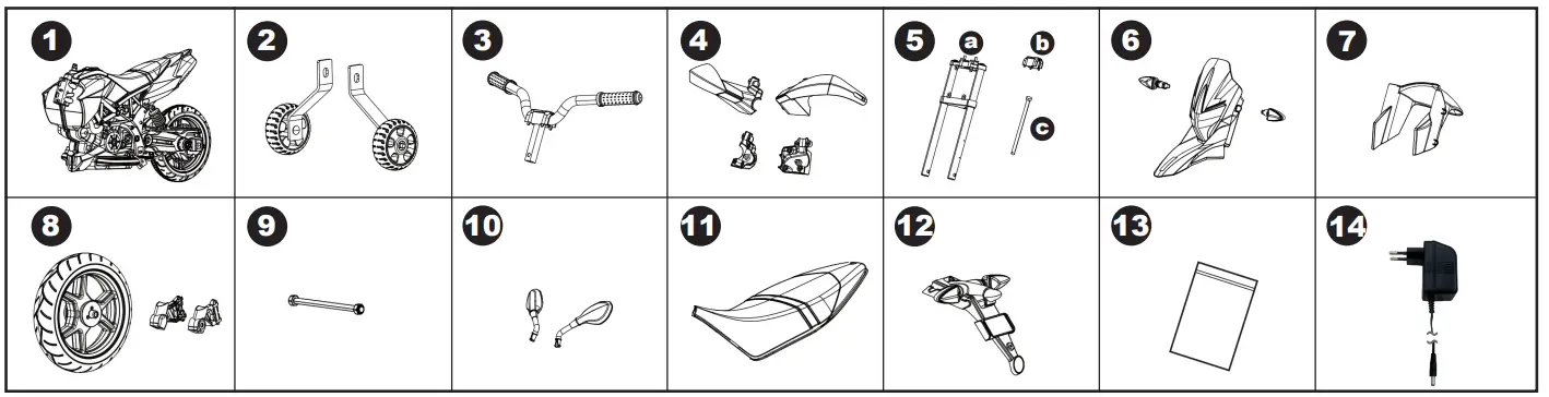 JAMARA-460330-Ride-on-Aprilia-Dorsoduro-Motorbike-2