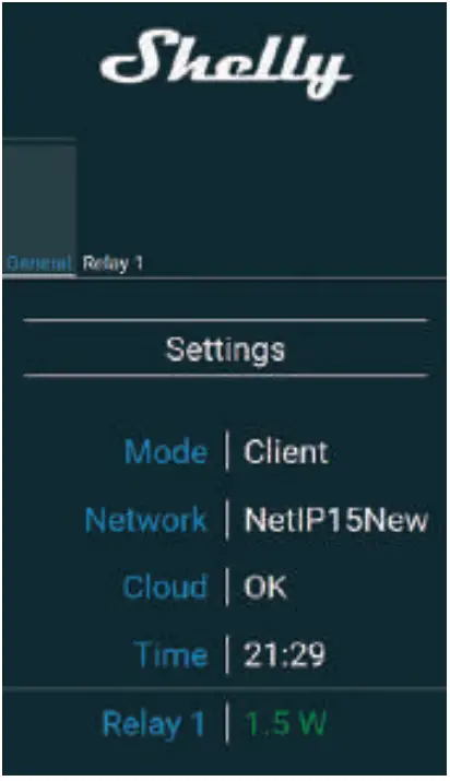 Shelly S171 Smart WiFi Plug - Figure 17