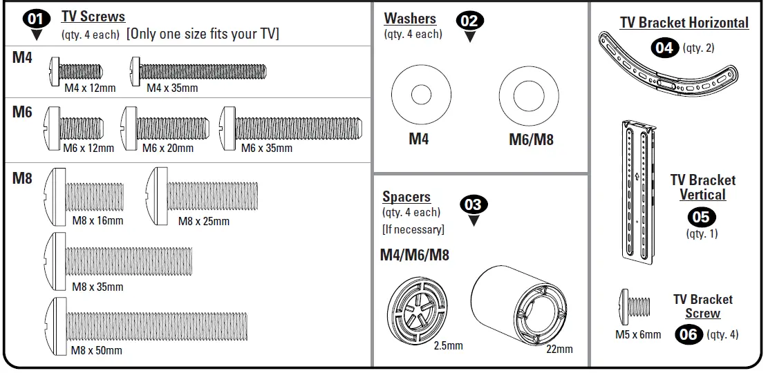 SANUS-LMF219B1-FullMotion-Wall-Tv Mount-Fits-TVs-07