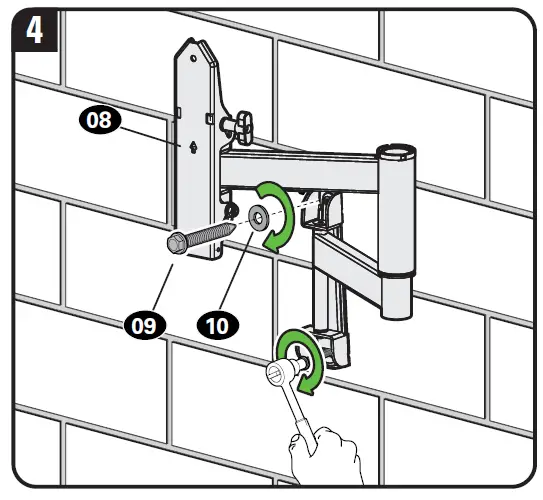 SANUS-LMF219B1-FullMotion-Wall-Tv Mount-Fits-TVs-22