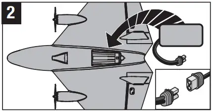 HORIZON E-file Ultrix 600mm - Arming the ESC 2