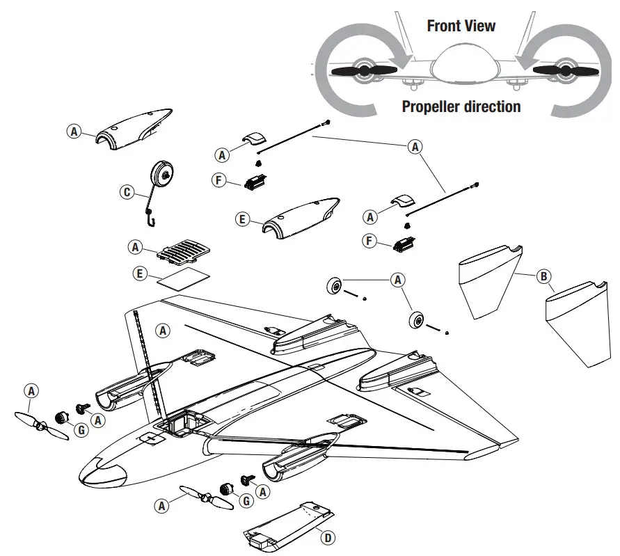 HORIZON E-file Ultrix 600mm - Assembly