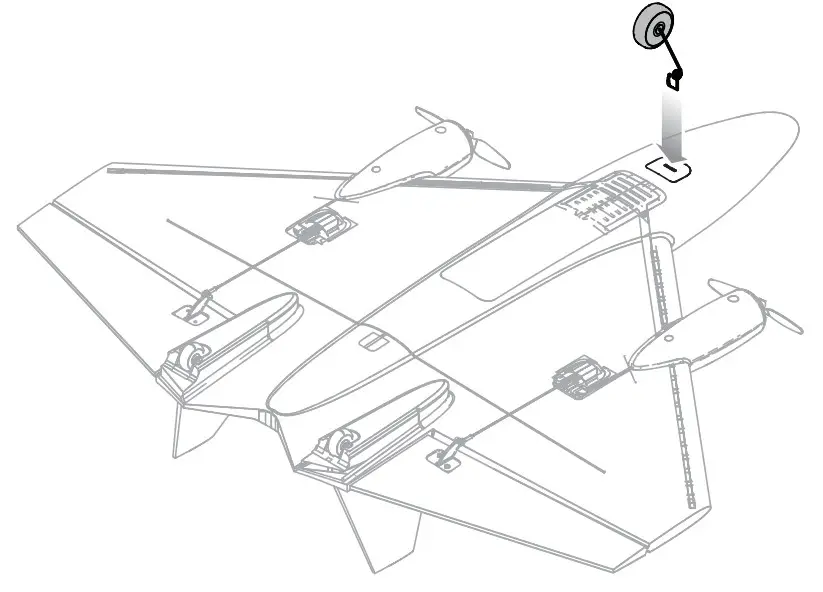 HORIZON E-file Ultrix 600mm - Optional Nose Gear