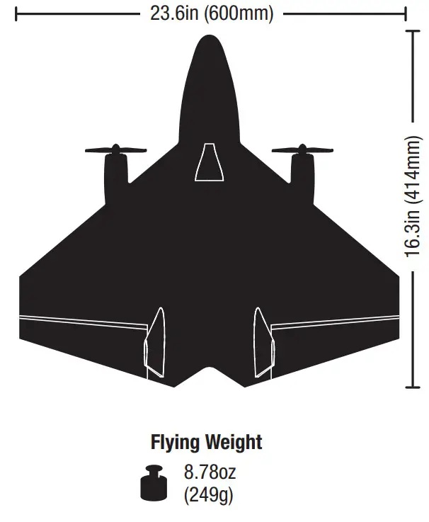 HORIZON E-file Ultrix 600mm - Specifications