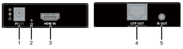 AVARRO 0E-HDMIEX2K 1080P HDMI Over Single UTP Extender - 1