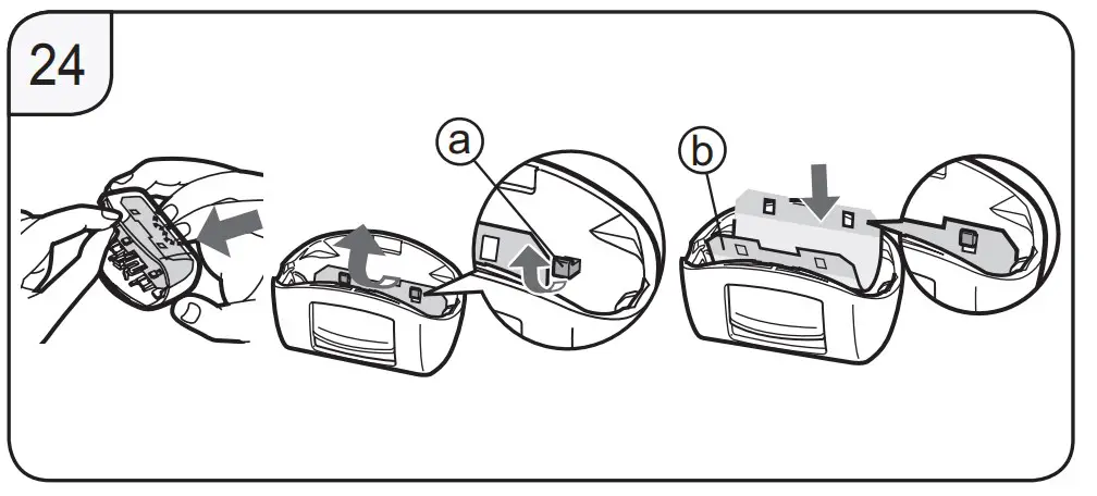Replacing the outer foil