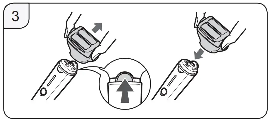 Removing and attaching the head