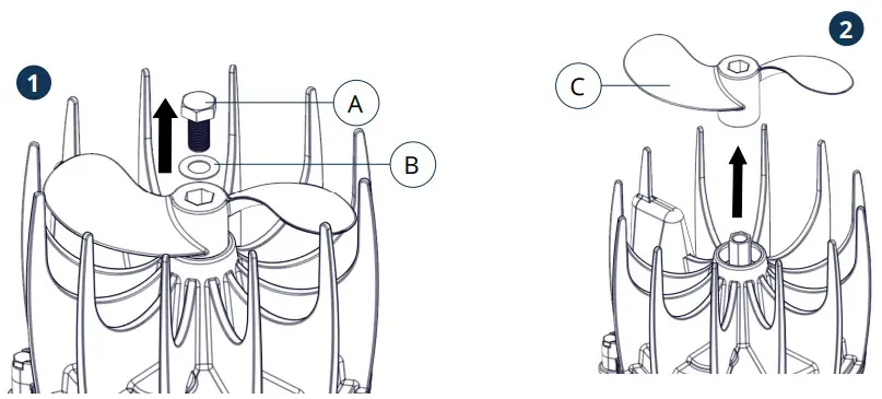 KASCO 824405 AquatiClear CIRCULATOR - ANODE REPLACEMENT