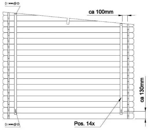 MODULARO Log Cabin - Apex 3