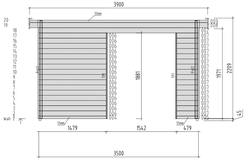 MODULARO Log Cabin - overviw 8