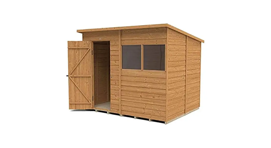 Forest Garden Dip Treated Overlap Pent 3x5 Double Door Storage Instruction Manual