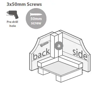 Forest Garden DIP Treated Overlap Pent 3X5 Double Door Storage - fig7