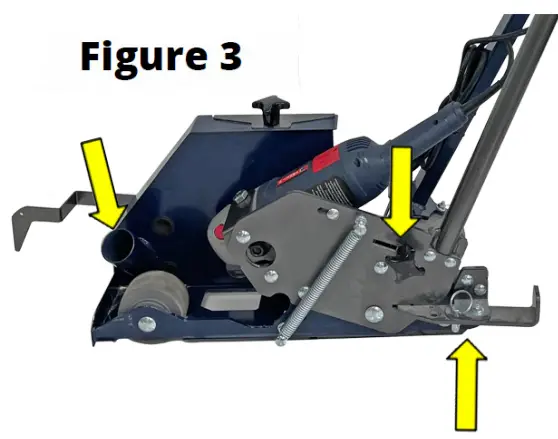 DiamaPro SYSTEMS DP CSX 10 Walk-Behind Saw - Blue Arrows1