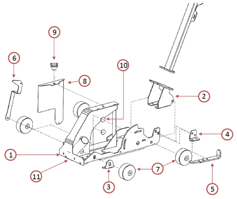 DiamaPro SYSTEMS DP CSX 10 Walk-Behind Saw - FIG 1