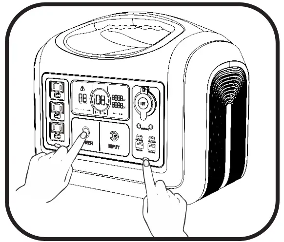 OUPES 1200W Portable Power Station - fig 10