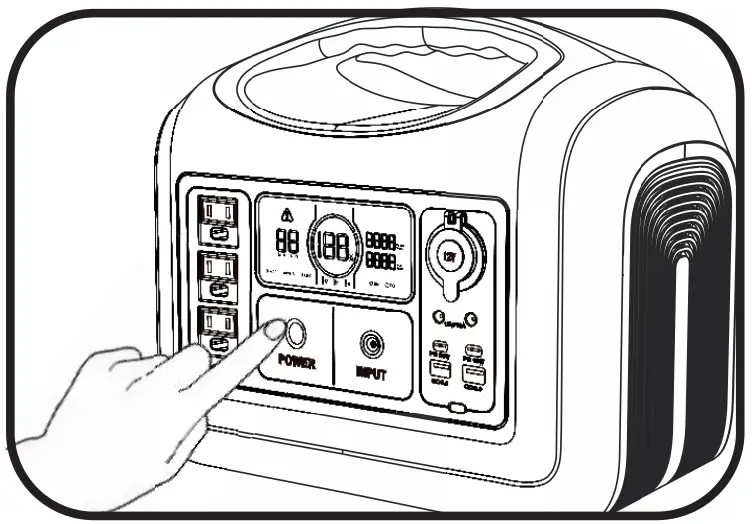 OUPES 1200W Portable Power Station - fig 8