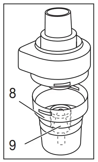 Filling the atomiser