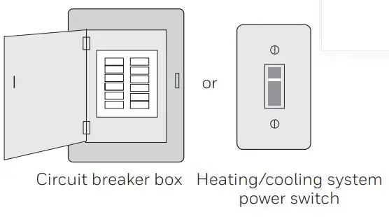 Honeywell Home RTH111 Series Non-Programmable Thermostat Owner’s Manual - Turn Power Back On