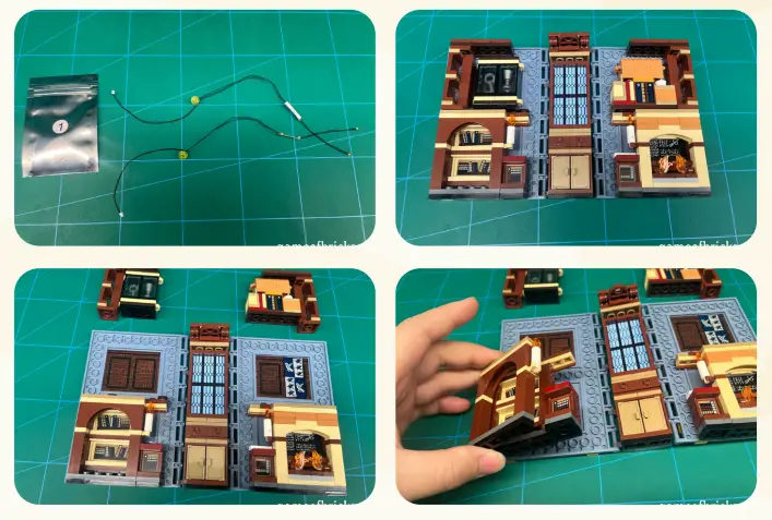 GAME OF BRICKS 76385 Light Kit for Hogwarts Moment Charms Class - Figure 1