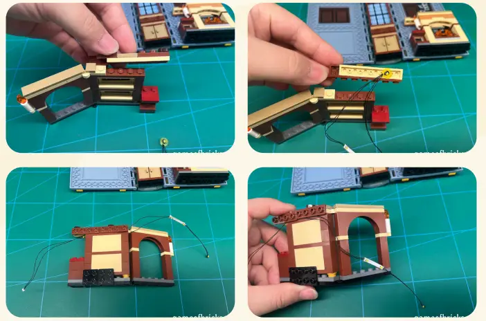 GAME OF BRICKS 76385 Light Kit for Hogwarts Moment Charms Class - Figure 2