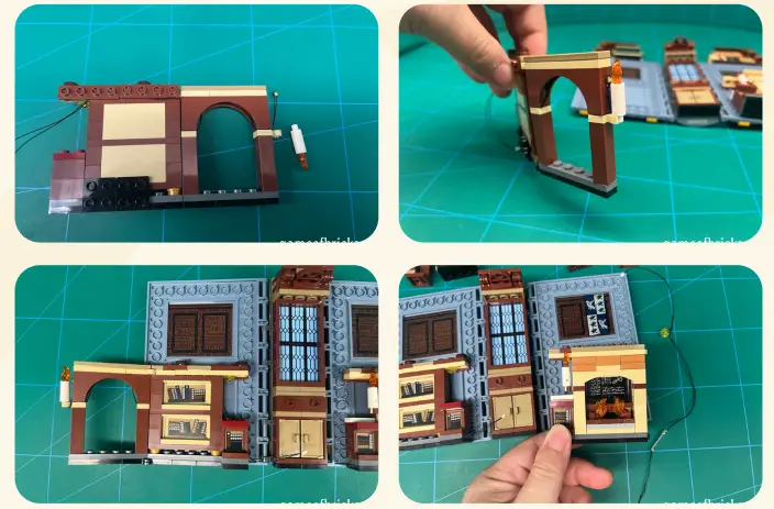 GAME OF BRICKS 76385 Light Kit for Hogwarts Moment Charms Class - Figure 4