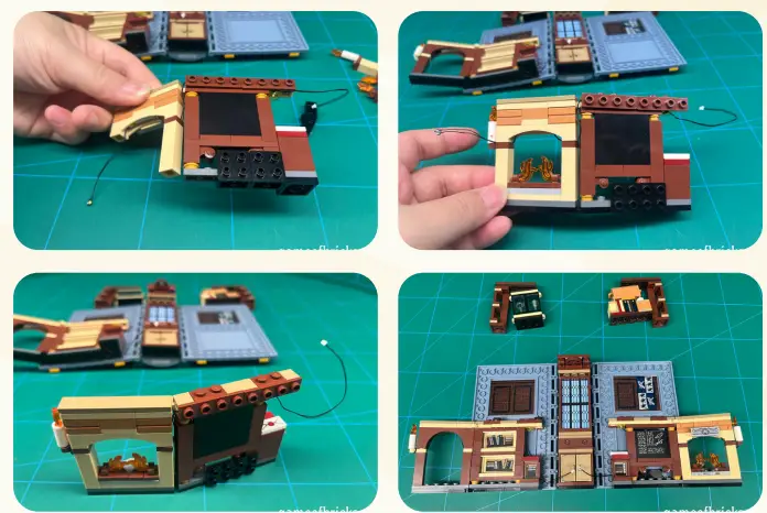 GAME OF BRICKS 76385 Light Kit for Hogwarts Moment Charms Class - Figure 5