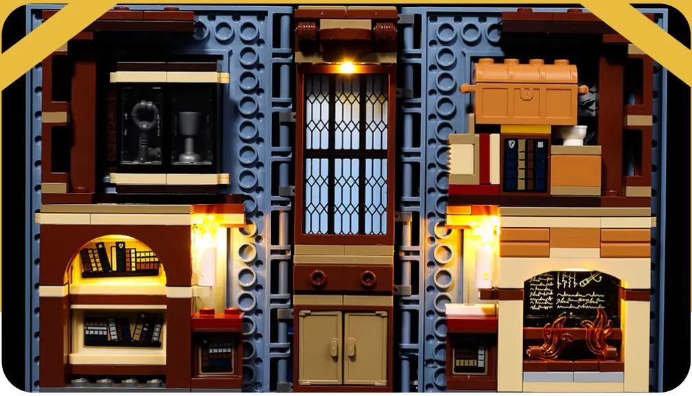 GAME OF BRICKS 76385 Light Kit for Hogwarts Moment Charms Class