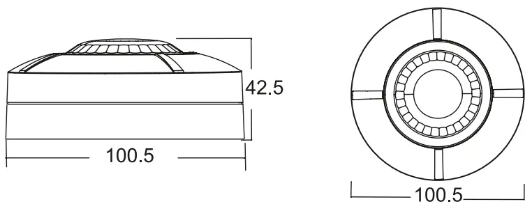 TIMEGUARD SLW360N 360° Surface Mount PIR Light Controller - fig