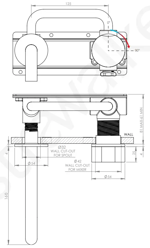 astrawalker A81.05.48 Wall Set - fig 3