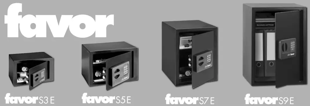 BURG WACHTER FAVOR S3E Safe Locker - cover