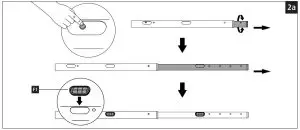 hama 00118098 Trolley TV Cart -- Trolley TV KLCart