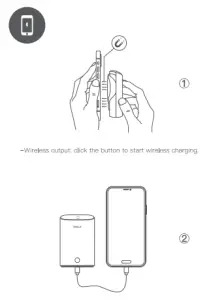 U2o Global DBL1000M Rechargeable Docking Backup Battery for iPod and iPhone -wireless output