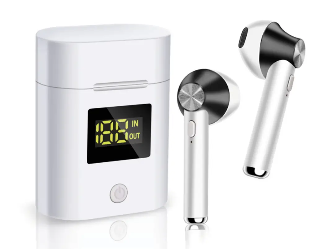 Imperii Wireless Headphones With Charging Base And Borea Lcd Display User Manual