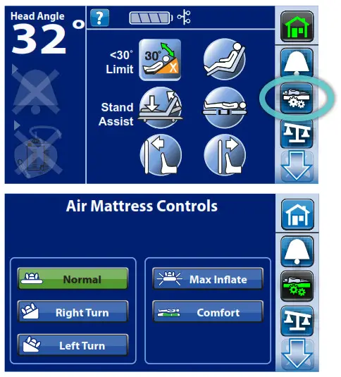 Hillrom CENTRELLA Smart Bed Tips- Air Mattress Controls