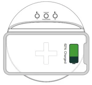 i-box Slick 79271PI Alarm Clock with Wireless Charging- Hebt u een telefoon