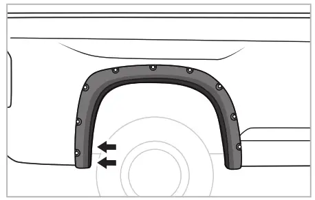 TYGER TG-FF8T4178 Fender Flare - STEP 10