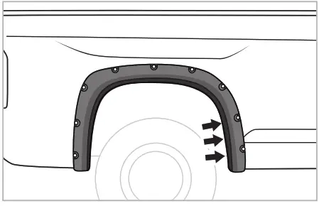 TYGER TG-FF8T4178 Fender Flare - STEP 11