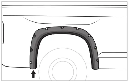 TYGER TG-FF8T4178 Fender Flare - STEP 12