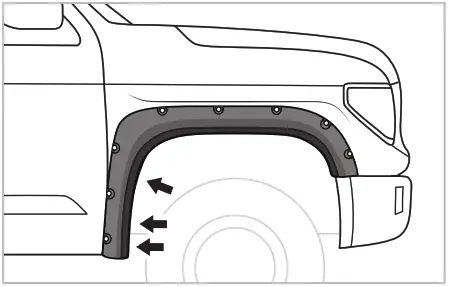TYGER TG-FF8T4178 Fender Flare - STEP 5
