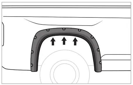 TYGER TG-FF8T4178 Fender Flare - STEP 9