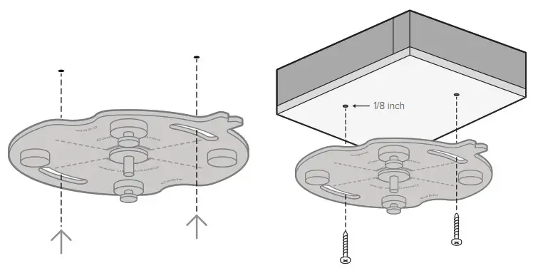 VERKADA D40 Indoor Mini Dome- mounting screws