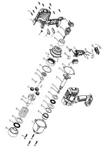 HARBOR FREIGHT 64349 1 2 Inch Cordless Xtreme Torque Impact Wrench Kit - figure 4