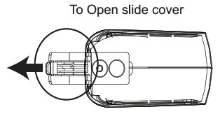 Shanghai Merit Technology MT-203 3CH 2.4 GHZ FHSS Radio Control System - Transmitter Battery Installation 1